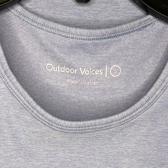 NEW Outdoor Voices activewear bra and leggings set size small lilac/lavender - Picture 8 of 9